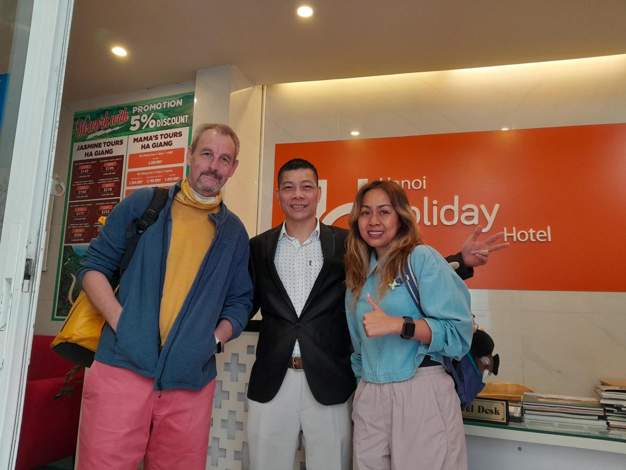 Hanoi Holiday Hotel Zewnętrze zdjęcie